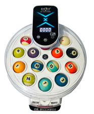 Automatic Touch Screen Billiard Washing Cleaner Cleaning Machine 16/22 Balls