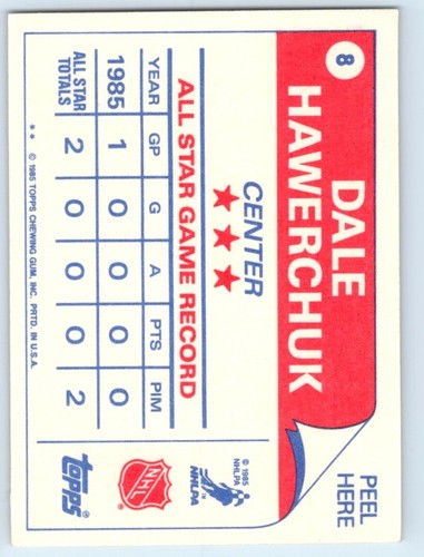 1985-86 TOPPS Hockey Cards & All-Star Stickers - Take Your Pick! - Picture 278 of 286