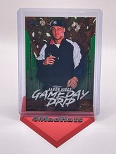 Topps 2026 Game Day Drip MVP Aaron Judge Insert Green Serial #GD-7 47/99 Yankees