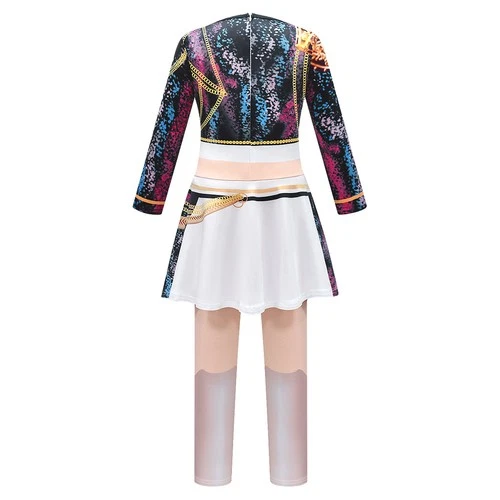 Girls Kpop Demon Hunters Cosplay Jumpsuit Rumi Zory Mira Costume Bodysuit Dress - Picture 26 of 66