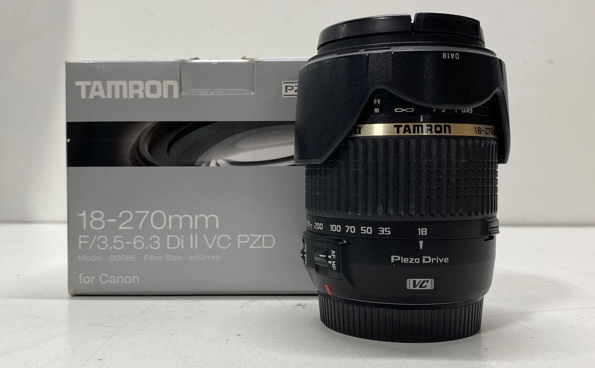 Tamron 18-270mm Camera Lenses for Canon for sale | eBay