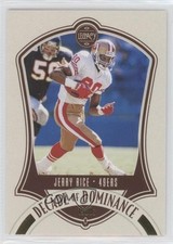 2021 Panini Legacy Decade of Dominance Jerry Rice #DD-5 HOF 04br