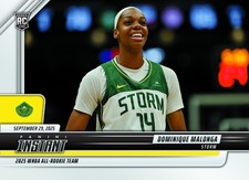 2025 PANINI INSTANT WNBA #311 DOMINQUE MALONGA - PRINT RUN 170