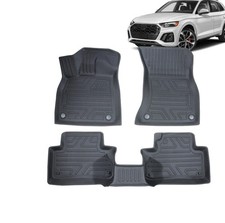 Premium Floor Mats Liners For Audi Q5 2018-2025 Heavy Duty Black 4pcs