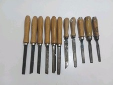 Drechseleisen Konvolut Set Werkzeug Meißel Abstecher Röhre Holzbearbeitung Eisen