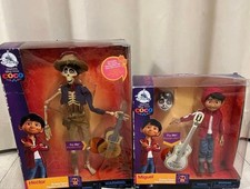 Disney Coco Miguel Hector Singing Figure Set Remember Me Guitar Doll