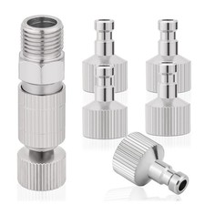 Airbrush  Disconnect Coupler Release Fitting Plug, 6Pcs 1/8 in  Male and4481