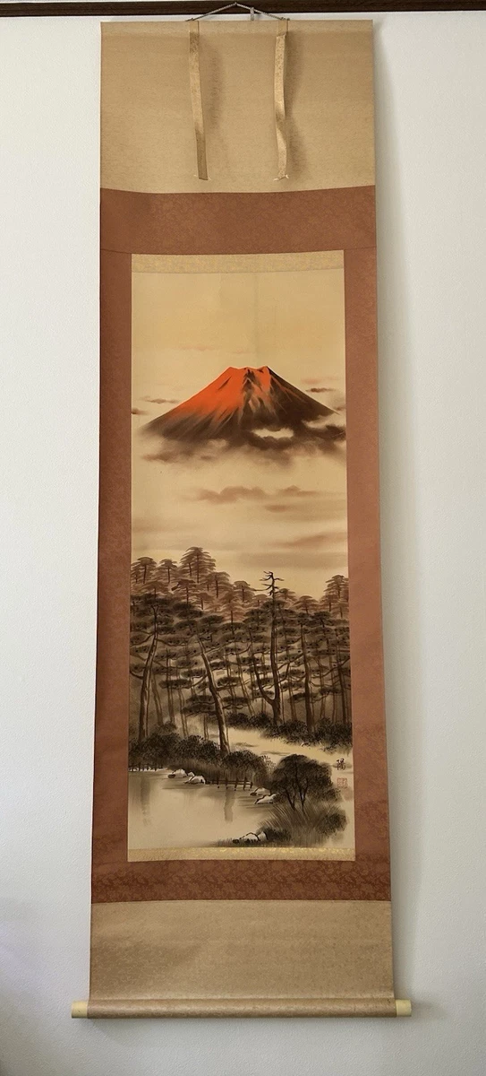 Red Antique Japanese Paintings & Scrolls for sale | eBay