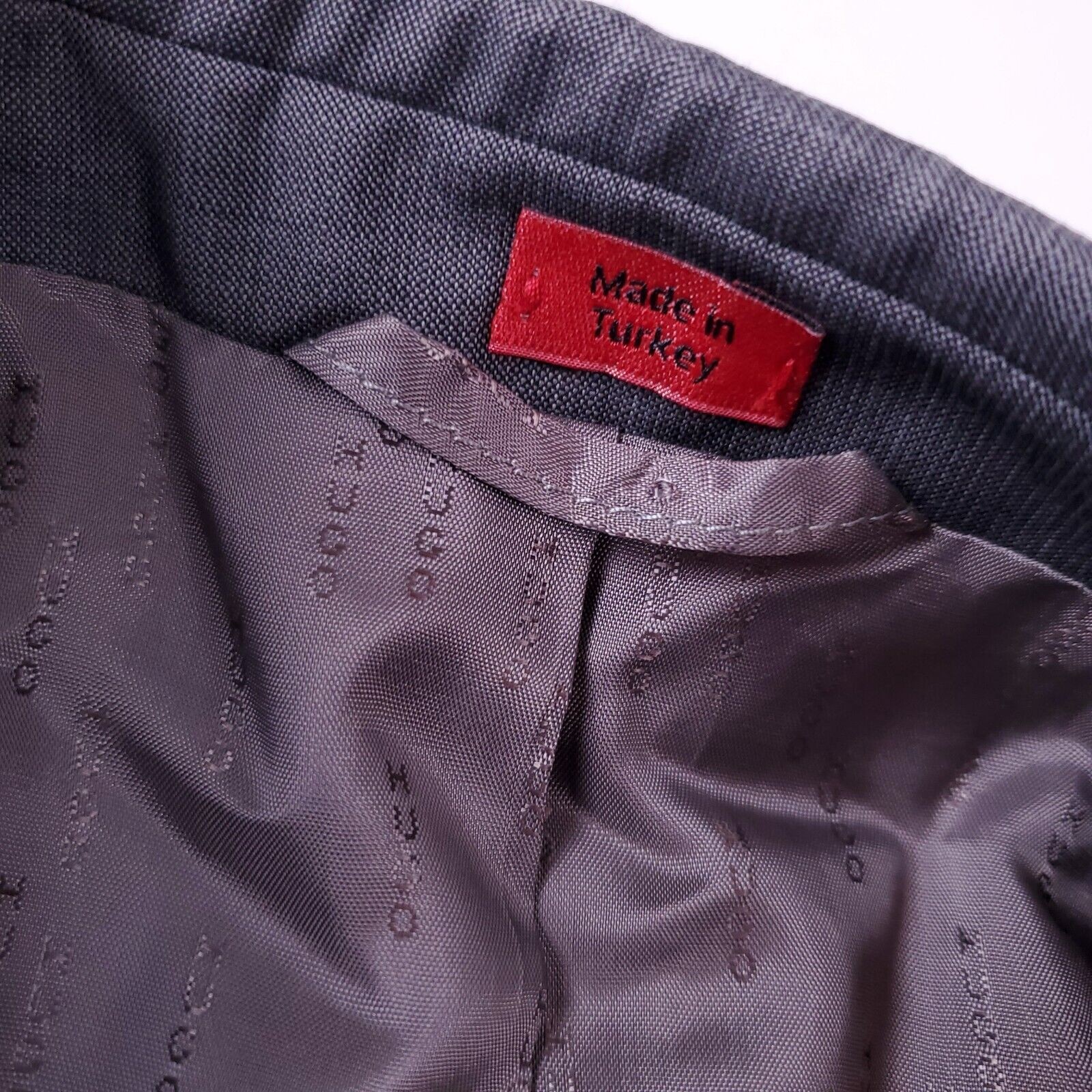 Hugo Boss Wool Blazer Sport Coat Gray Men's 38R Two Button thumbnail 7