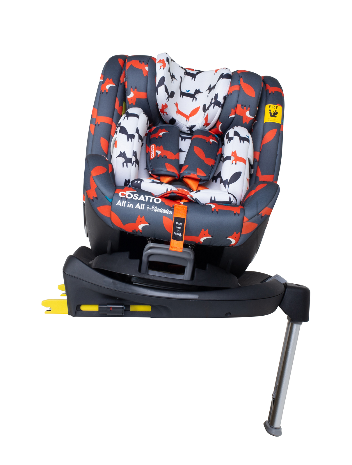 Cosatto All in All I Rotate ISOFIX Car Seat From Birth-36KG Easy Fit Mister Fox