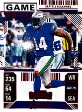 2024 Panini Contenders #91 DK Metcalf Game Ticket Red Seattle Seahawks