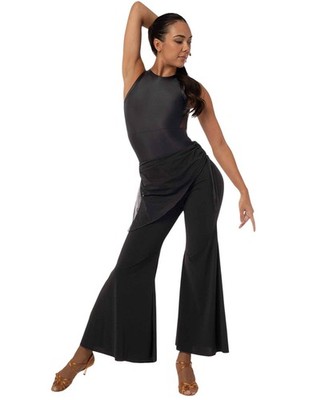 Intermezzo Damen Tanzhose Salsa - 5252 - Schwarz