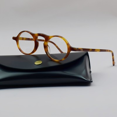 Retro Nerd Acetate Reading Eyeglasses Frames Glasses Fashion Daily Men Women