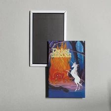 The Last Unicorn Mini Movie Poster Fridge Locker Magnet