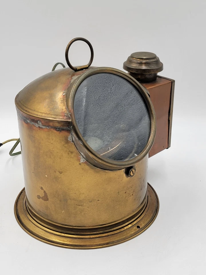 1800's "E. Esdaile & Sons Sydney" SHIP'S BINNACLE Bússola Iluminada Náutica - Imagem 2 de 4