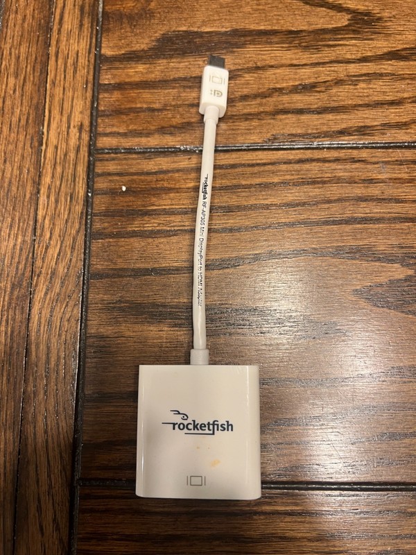 Rocketfish FireWire 800 1.8m Cable With 6-Pin Adapter for MacBook/Mac RF-AP312