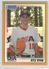 2010 Bowman Chrome 18U USA Team Gold Refractor 38/50 Kyle Ryan #USA18-BC16 0b5