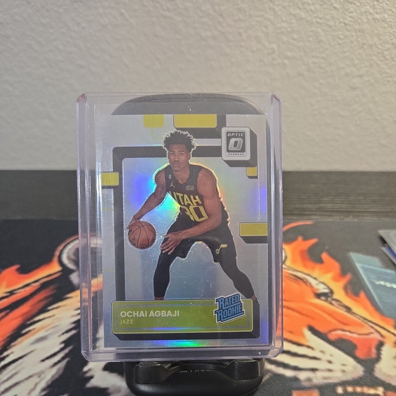 2022-23 Panini Donruss Optic - Rated Rookie Ochai Agbaji #205 Holo Prizm (RC)