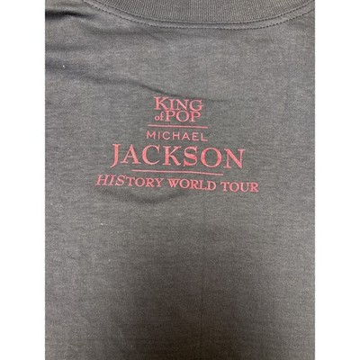 Vintage 90s Michael Jackson HIStory World Tour T-Shirt XL Single