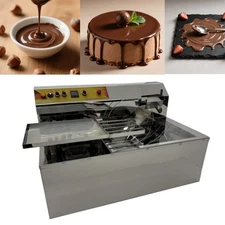 110V Electric Chocolate Deaerator 23.6L Chocolate Heating and Melting Machine