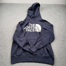 The North Face Hoodie Womens Small Black Long Sleeve Pullover Sweatshirt Outdoor