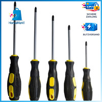 Schraubendreher Set 5-Teilig Ergonomischer Griff Werkzeug Haushalt Reparatur