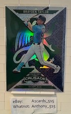Brayden Taylor - 2025 Panini Crusade - Green Purple Parallel 074/249 - Tampa Bay