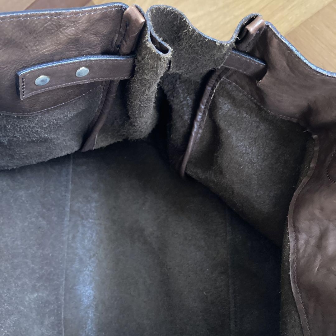 Sita Parantica Brown Leather Handbag with Gold Hardware Sita Parantica Brown Leather Handbag with Gold Hardware
