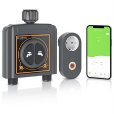 Brandson 2 Zonen Bewässerungssteurung Digital Wifi+433MHz Modul App Smart Life!