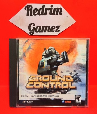 Ground Control Windows PC CD-Rom Video Games Sierra Sci-Fi