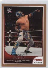 2016 WWE Road to Wrestlemania Tag Team Championship Bronze Kalisto #15 Patch 0c4