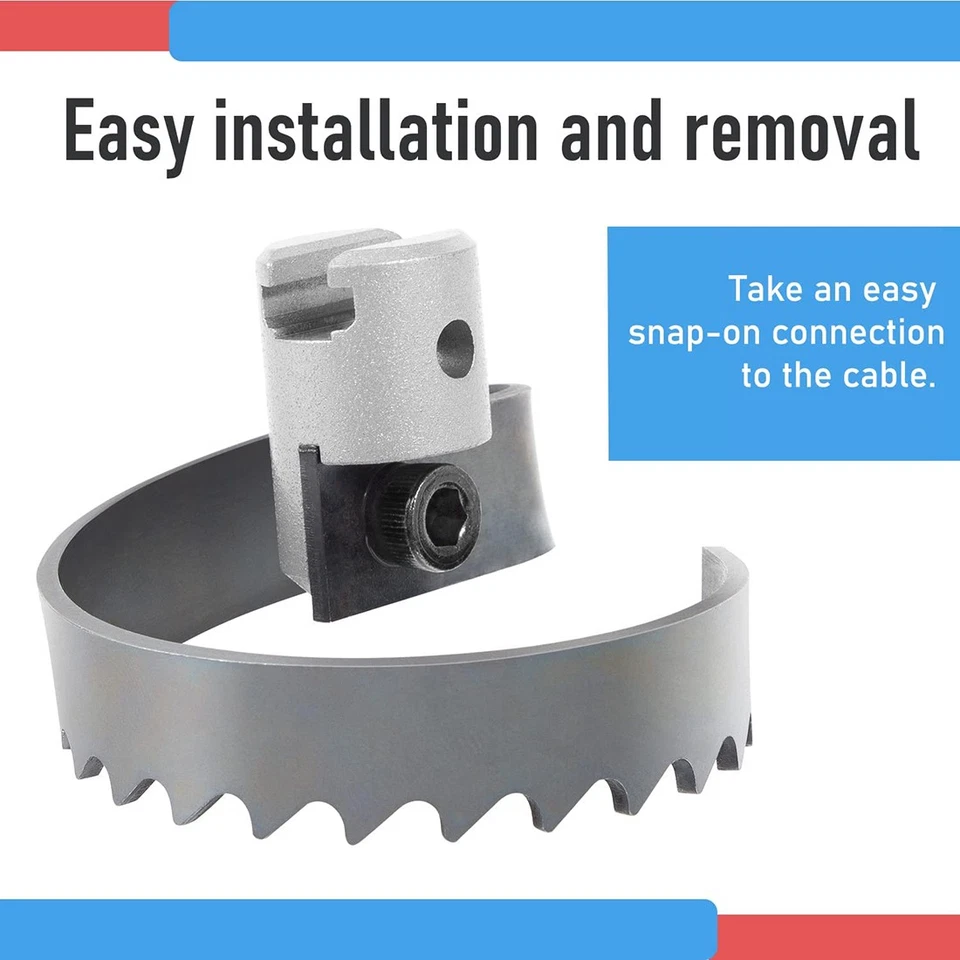 2" Spiral Cutter for Ridgid K-50 Sectional Machine K-400 K-3800 Drum 63025 T-209 - Image 3 of 4