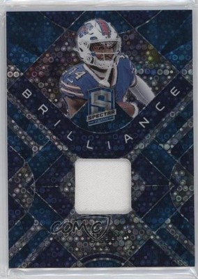 2023 Panini Spectra Brilliance Neon Blue Prizm 27/50 Stefon Diggs #BRI-SDI 19zq