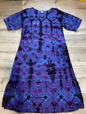Beautiful Purple Tye Dye Dress