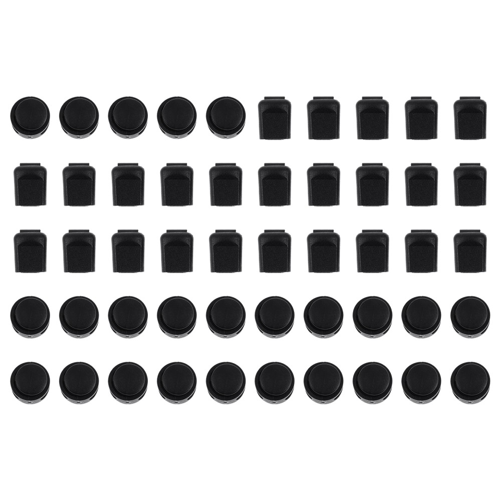 APL Set Fibbia Corda Tappo Corda Lavoro Scarpe Lacci Clip Fibbie Plastica