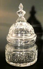 Vtg. Waterford Crystal Capitol Dome Biscuit Barrel Cookie Candy Jar 9 3/4"