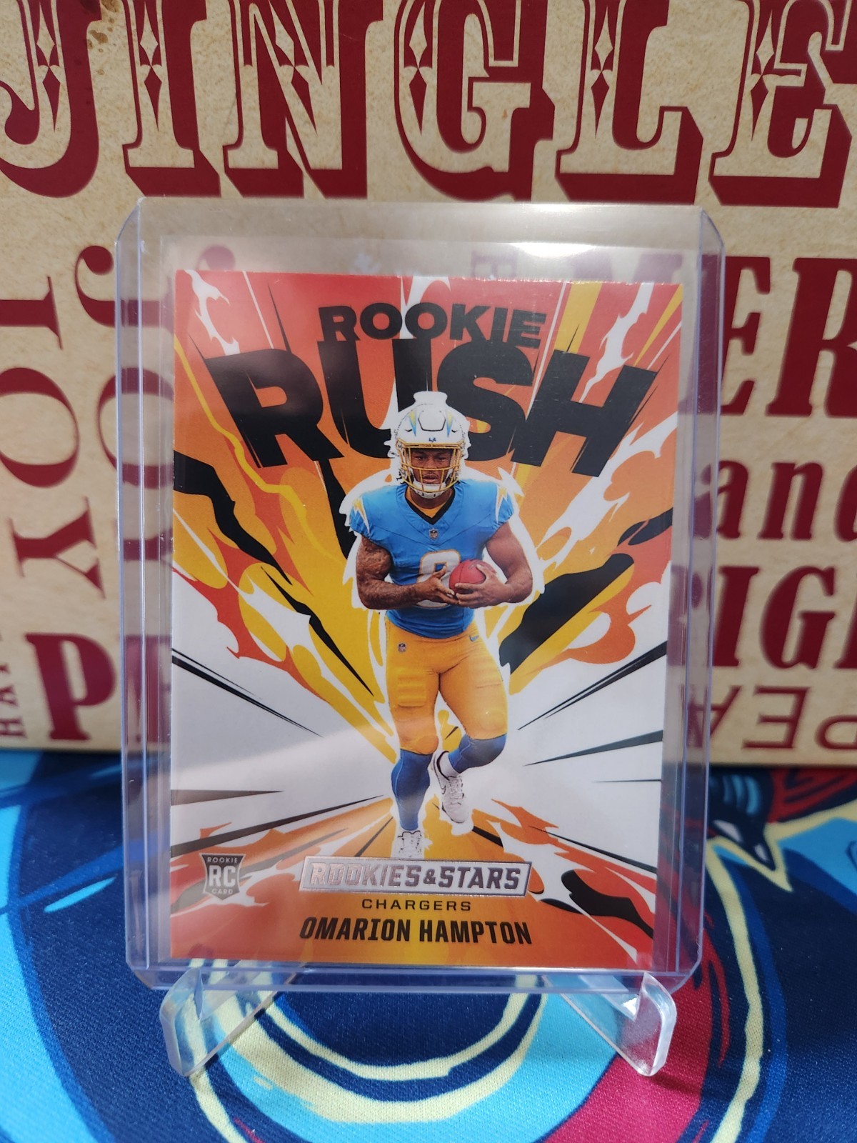 2025 Panini Rookies & Stars Rookie Rush Omarion Hampton #8