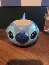 Disney's Lilo Stitch Sculpted 3D 16oz Ceramic Figural Coffee Mug CUP