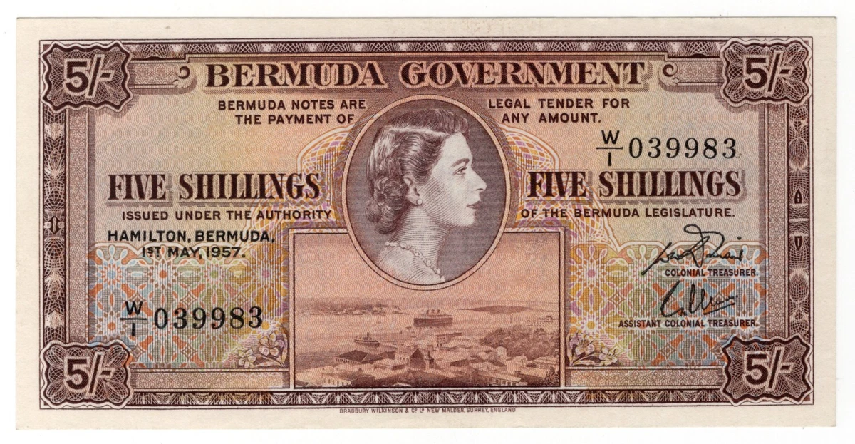 1957 Bermudian Paper Money for sale | eBay