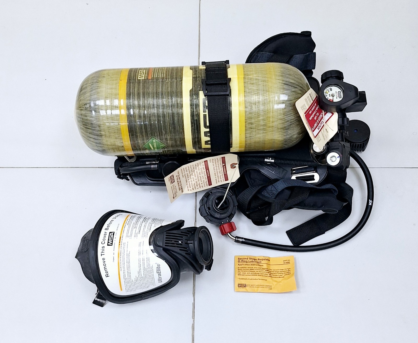 Mine Safety Appliances MSA A-A2L / SCBA Airhawk II / Air Mask 2216 PSI