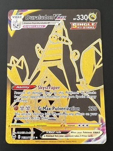 Duraludon VMAX (Secret) TG30/TG30  Sword & Shield - Silver Tempest Gold