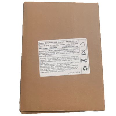 #ad #ad Intro Union Electronics Co. Limited LP13 Power Strip with USB Charger White USB $29.99