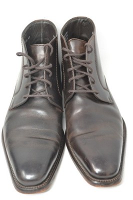 Calzoleria Toscana Italian Suede Chukka Boots Tan Size 10 Luxury Artisan Made Calzoleria Toscana | Shoes | Calzoleria Toscana Mens Italian  main image 3