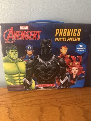 Marvels Avengers Phonics Reading Program Set 2021 release Scholastic