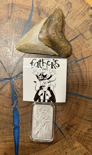 Father’s Day Edition Pit Bullion .999 Silver Bar with Capsule & COA
