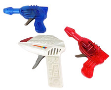 3 sparkling friction space pistols Hong Kong - China