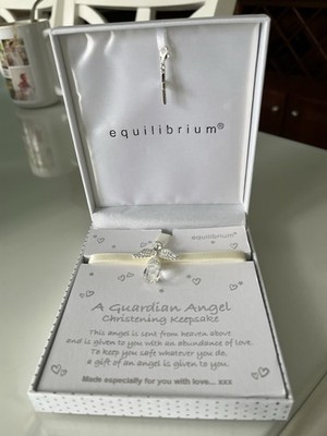 Equilibrium Guardian Angel Christening Keepsake