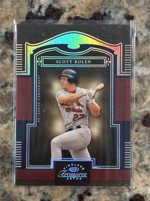 2005 Donruss Timeless Treasures - Scott Rolen #49 Silver /50