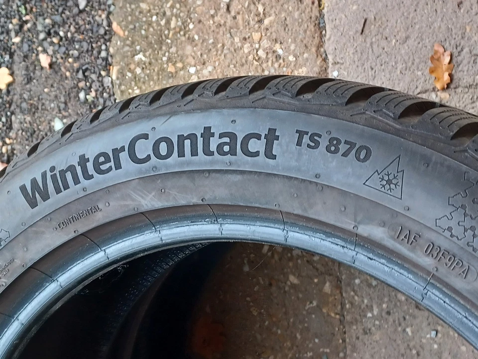 Continental WinterContact TS 870 225/50R17 98H Winterreifen top neuwertig 1500km - Bild 3 von 4