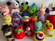 New Handmade Crochet Keychain Amigurumi You Choose 